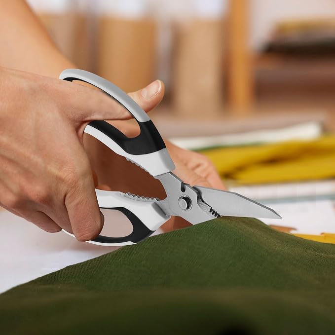 Utility Scissors Heavy Duty: sharp Scissors All Purpose heavy duty, Easy - Image 4