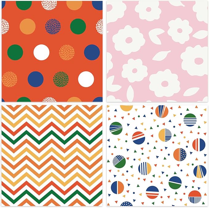 24 Sheets 12 Designs Scrapbook Paper Pad, Scrapbooking DIY Decorative - Image 7