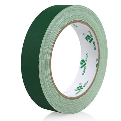 BOMEI PACK Dark Green Gaffer Tape, Matte Non-Reflective, 1inch x 20yds No - Image 2