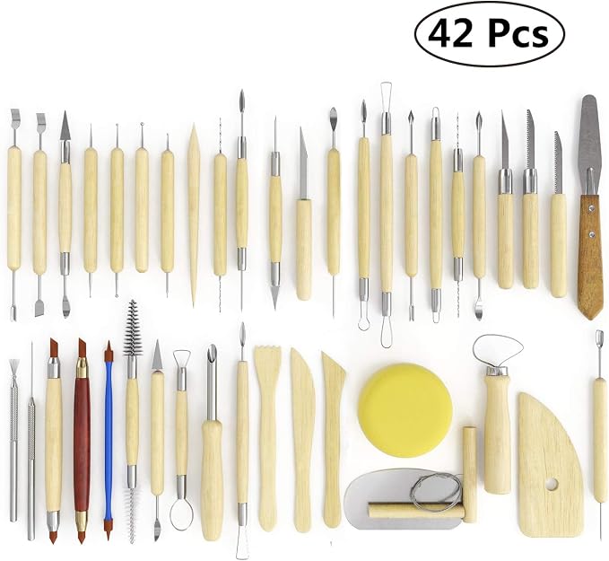 S & E TEACHER'S EDITION 42 Pcs Polymer Clay Tools, Air Dry Clay Tools, Clay - Image 2