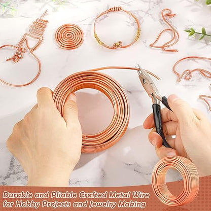 Aluminum Wire, Anezus 9 Gauge Craft Bendable Armature Thick Wire - Image 2