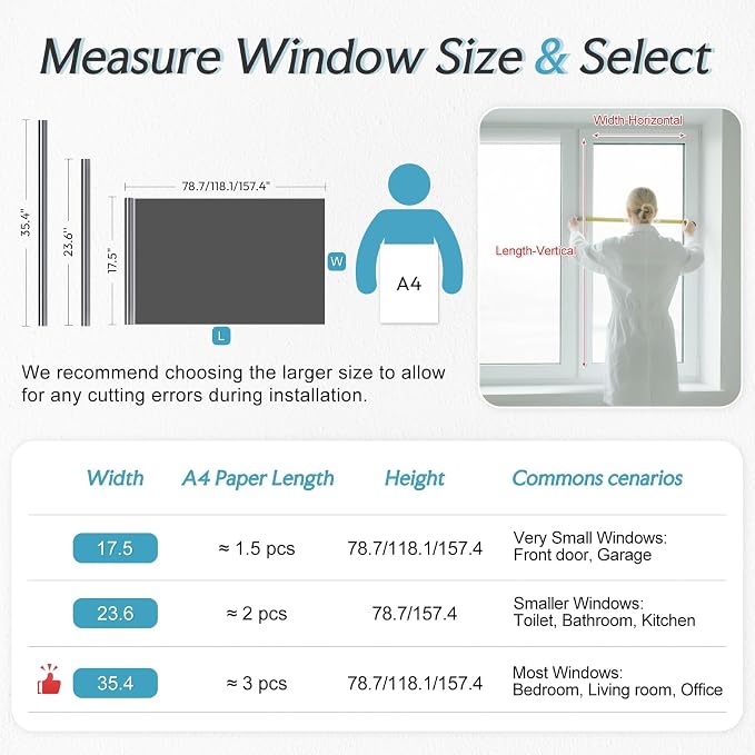 DOWELL One Way Window Privacy Film - Image 3