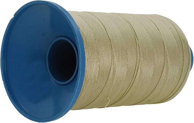Mandala Crafts Bonded Nylon Thread Beige Heavy Duty Sewing Threads - Image 2