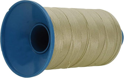 Mandala Crafts Bonded Nylon Thread Beige Heavy Duty Sewing Threads - Image 2