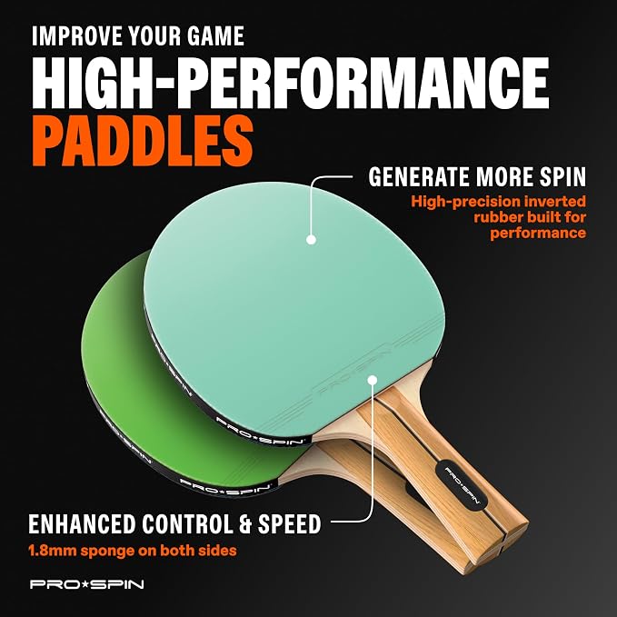 PRO SPIN Ping Pong Paddles - Image 3