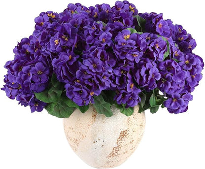 Hananona Artificial Geranium Flowers - Image 2
