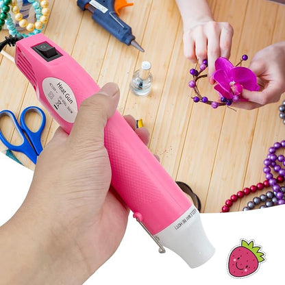 Heat Gun, Mini Hot Air Gun for DIY Crafts Portable Heat Air Gun Tool for - Image 7