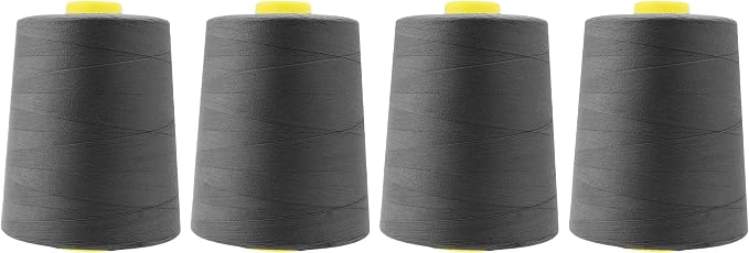 Mandala Crafts 4 Pack of Serger Threads Cones Spools by MandalaCrafts
