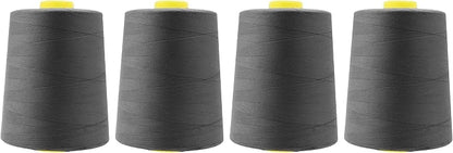 Mandala Crafts 4 Pack of Serger Threads Cones Spools by MandalaCrafts