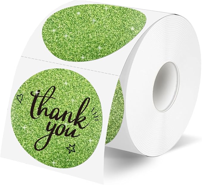 2" Holographic Thermal Label Stickers, Round Direct Thermal Label Stickers by Unknown