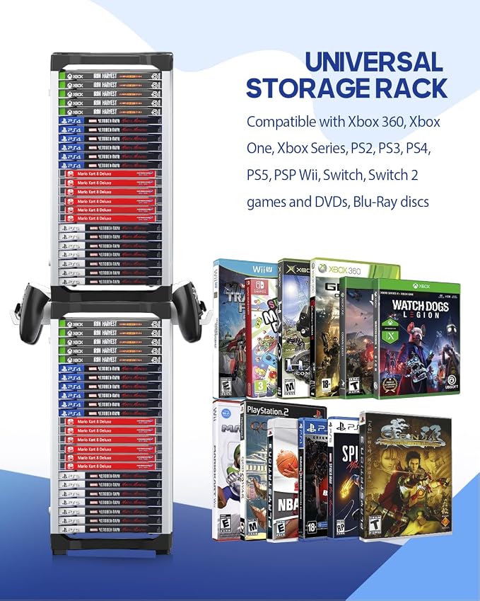 Nargos Video Game Storage Tower - Image 2