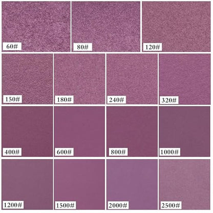 Sandpaper 320 Grit, Wet Dry Sanding Sheets, High Performance White Fused - Image 9