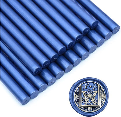 SWANGSA 20 Pieces Glue Gun Sealing Wax Sticks Navy Blue by SWANGSA