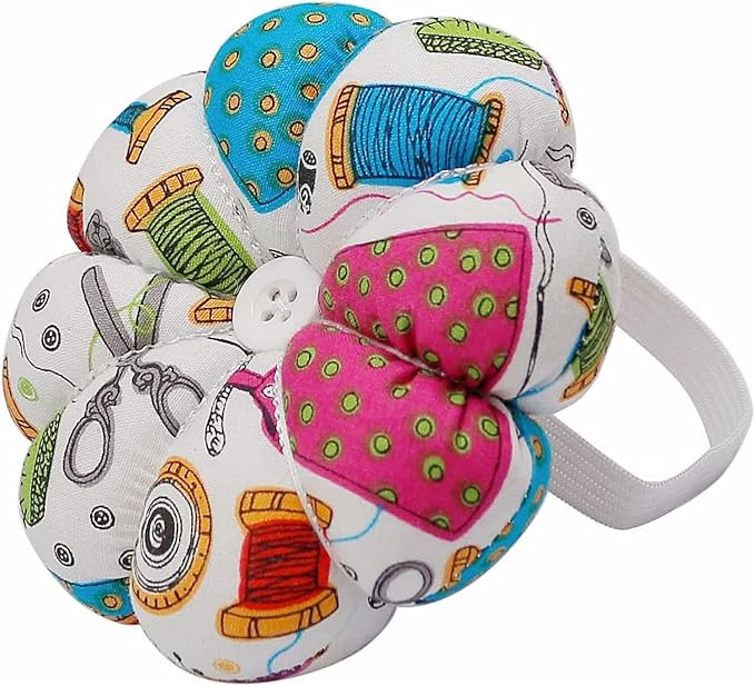 Wrist Pin Cushions Sewing Needle Cushion Holder Band Wearable Pincushions by Fbshicung
