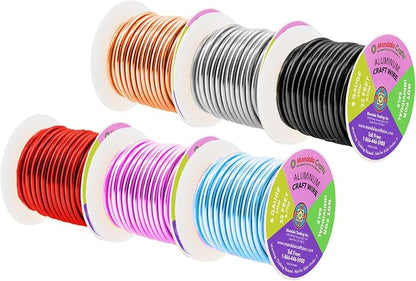 Mandala Crafts 8 Gauge Anodized Aluminum Craft Wire - Image 2