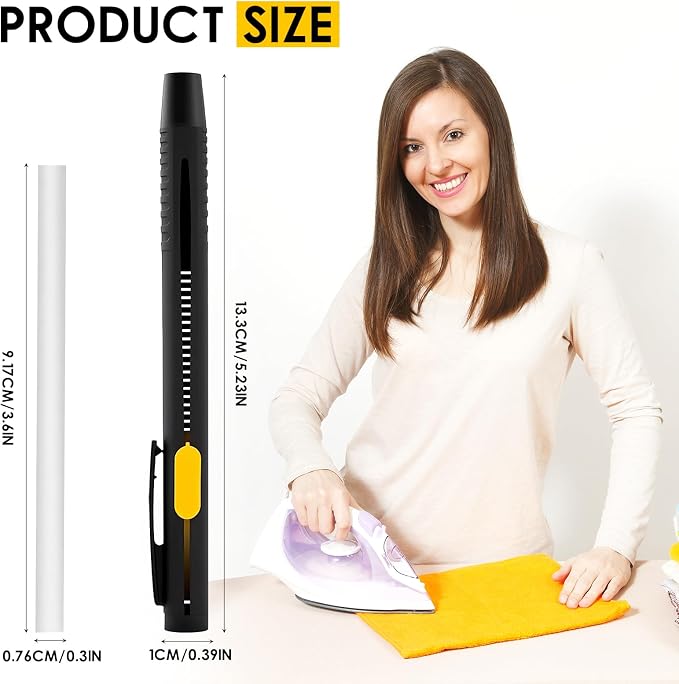 Heat Erasable Fabric Marker for Sewing, Sewing Chalk DIY Markers Pen for - Image 2
