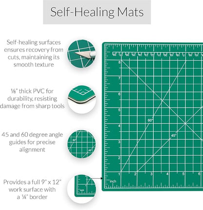 WA Portman Self Healing Cutting Mat & Rotary Cutter Set – 45mm Rotary Cutter - Image 2