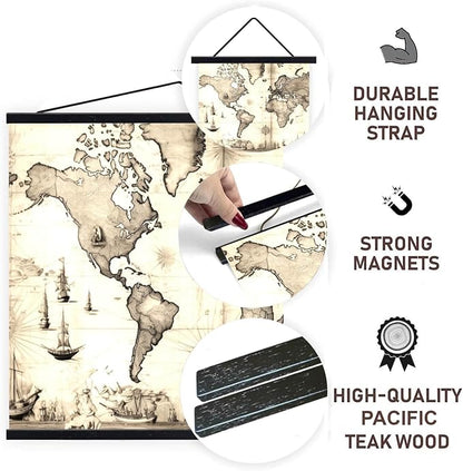 DACRI HOME 54" Magnetic Poster Hanger Frame - Image 4