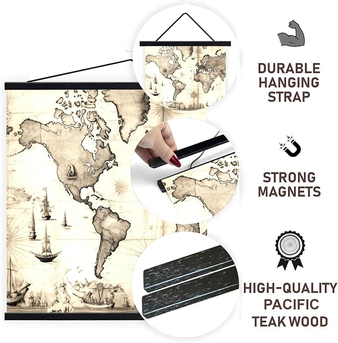 DACRI HOME 62" Magnetic Poster Hanger Frame - Image 4