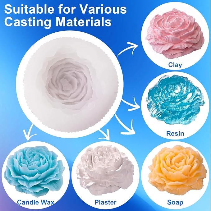 Silicone Mold Making Kit, 32oz 10A Elastic Liquid Silicone - Image 5