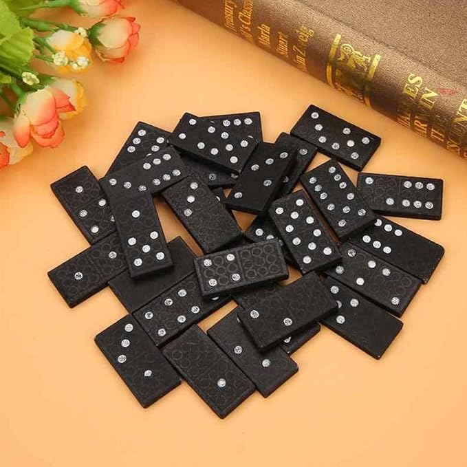 Kicko Mini Wooden Dominoes Set - Image 8