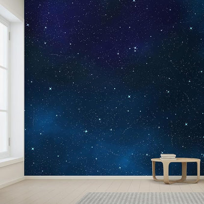 wall26 Wall Sticker/Wall Mural Beautiful Scenery of The Starry Night, Not Peel - Image 2