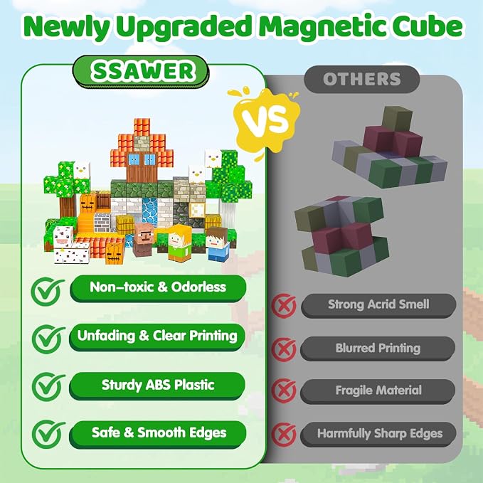Magnetic Blocks, Stacking Magnets - Image 4