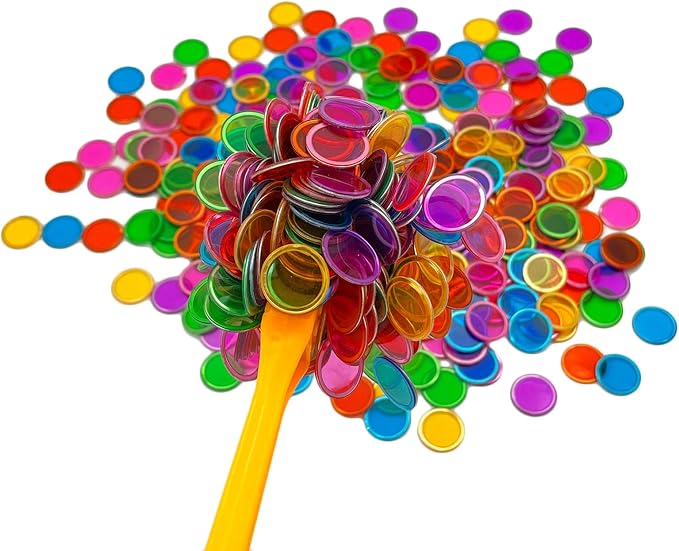 Magnetic Bingo Wand with Chips, 6 Color Metal Chips-for Large Group Games - Image 4