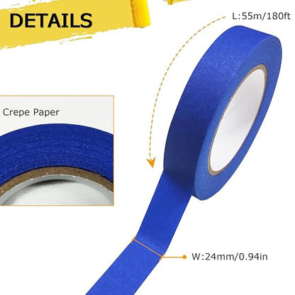 Masking Tape, Master Adhesive Paper Tape, DIY Crafts, Decoration, No Residue - Image 2