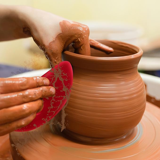 DIYOOHOMY Pottery Ribs for Pottery Tools and Clay Tools, Soft Silicone Ceramic - Image 6