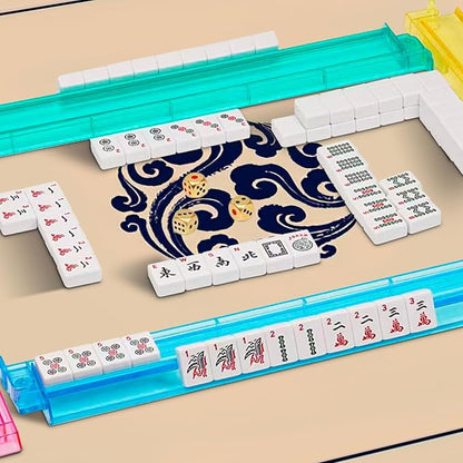 NEW American Mahjong Game Set, 166 Premium White Tiles - Image 6