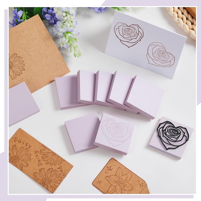 Frienda 24 Pcs 2" x 2" Rubber Carving Blocks Linoleum Blocks - Image 5