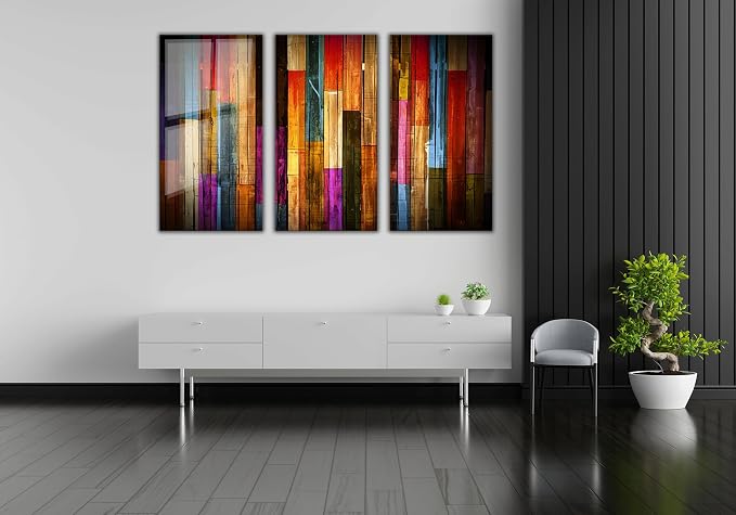 SpiritualHands Painted Wood Glass Printing Wall Art, Glass Wall Art, Home - Image 8