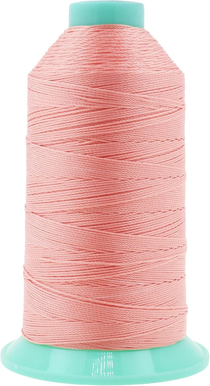 Mandala Crafts Bonded Nylon Thread Blush Heavy Duty Sewing Threads by MandalaCrafts