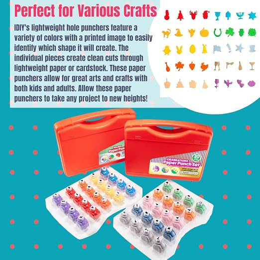 Every Occasion Year Round Scrapbook Paper Holiday Punchers-40 Unique Designs - Image 3