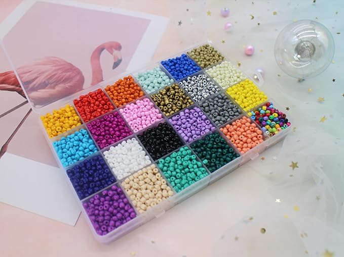 4packs Plastic Organizer Box 24 Grids Clear Storage Container Jewelry Box - Image 4