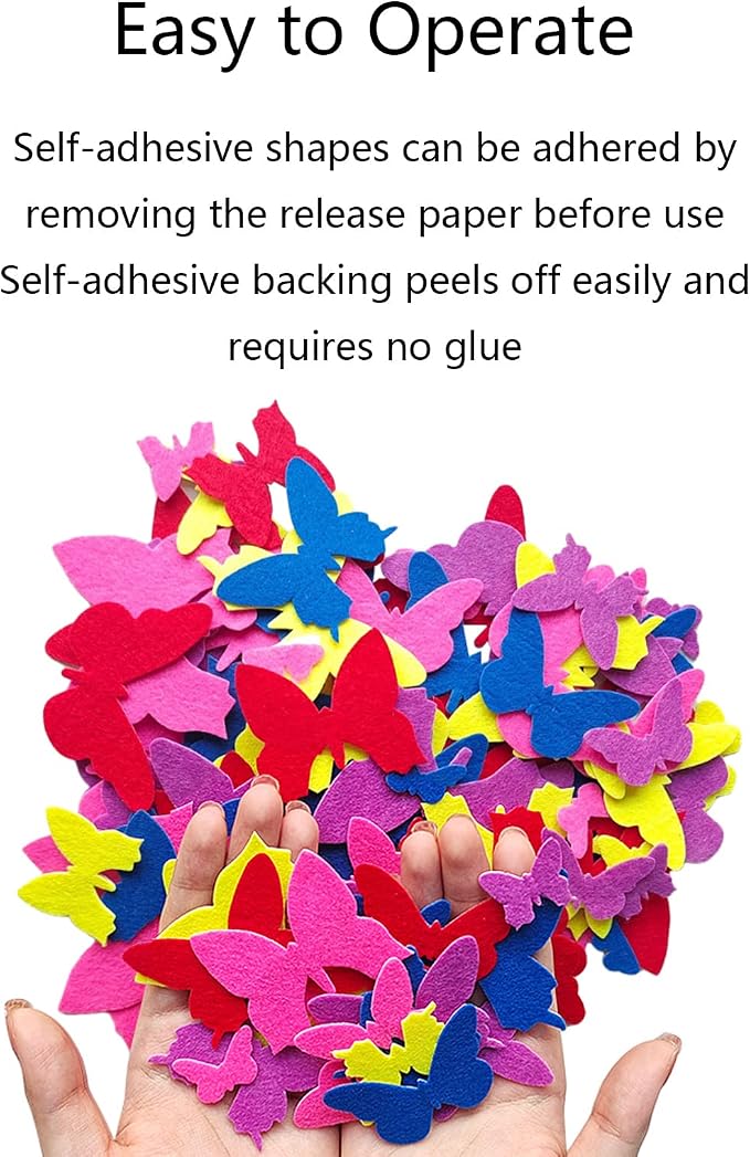 Jtnohx Butterfly Stickers, Felt Stickers - Image 4