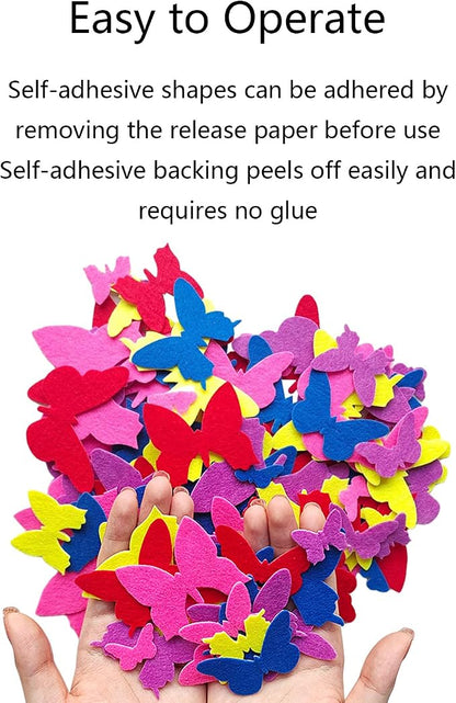 Jtnohx Butterfly Stickers, Felt Stickers - Image 4