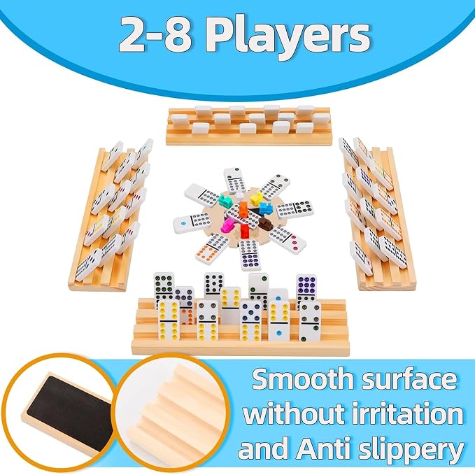 Upgraded Mexican Train Dominoes Set - Image 4