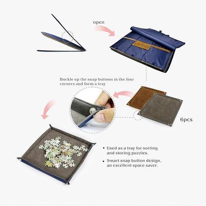 Lavievert 1500 Piece Jigsaw Puzzle Board - Image 4