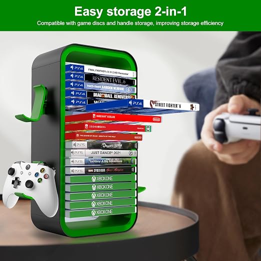wigmoa OYO-1【15.8INCH】 game Storage Tower Compatible - Image 5