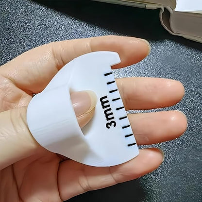 Sewing Finger Ruler for Even Stitches, Magnetic Seam Guide Sewing Kit Supplies - Image 3