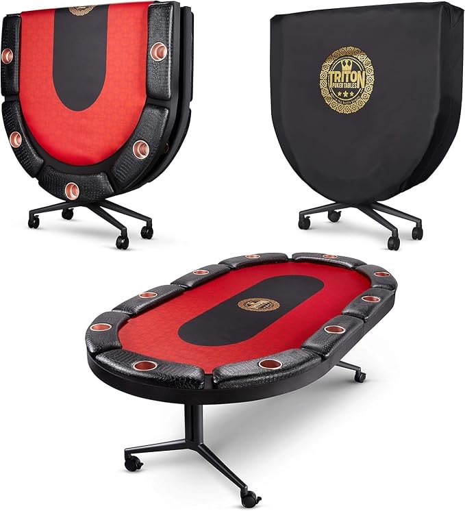 Triton Premium Poker Table for 10 Players by TritonPokerTables