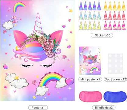ASTARON Pin The Horn on The Unicorn Game - Image 3
