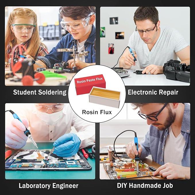 Soldering Iron Kit, 80W 110V Fast Heat up in 10s LCD Digital Adjustable - Image 6