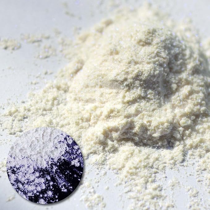 Ceya Interference Mica Powder, 1.8oz/ 50g Ghost Blue Chrome Nail Powder - Image 2