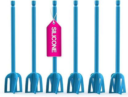 Epoxy Resin Mixer Silicone Paddles by PIXISS