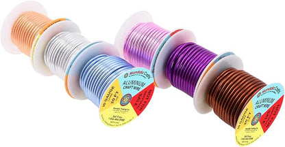 Mandala Crafts 10 Gauge Anodized Aluminum Craft Wire - Image 2