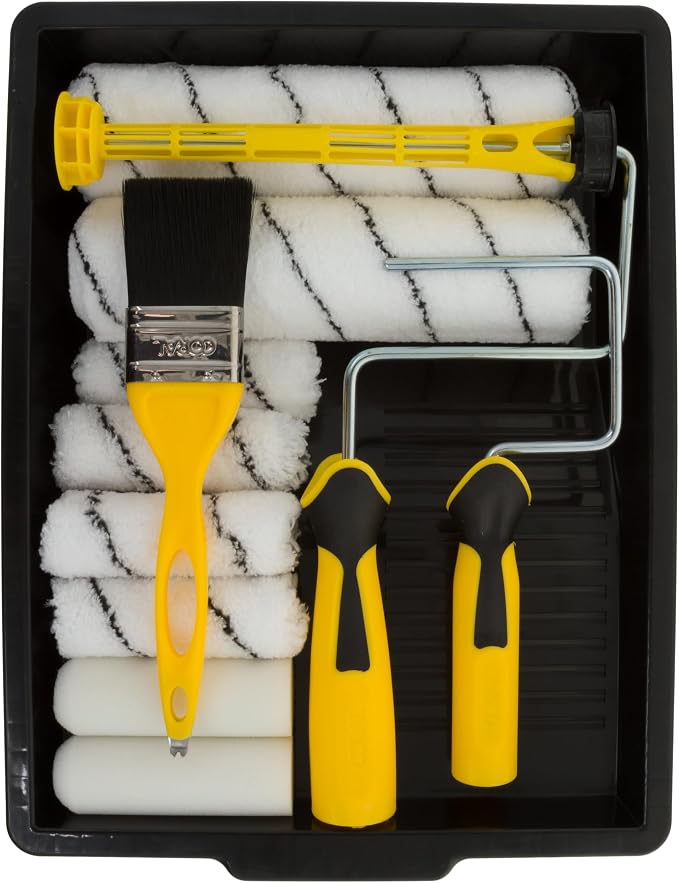 CORAL Easy Coater Decorating Paint Roller Tray & Frame Set, 12 Piece Pack - Image 5