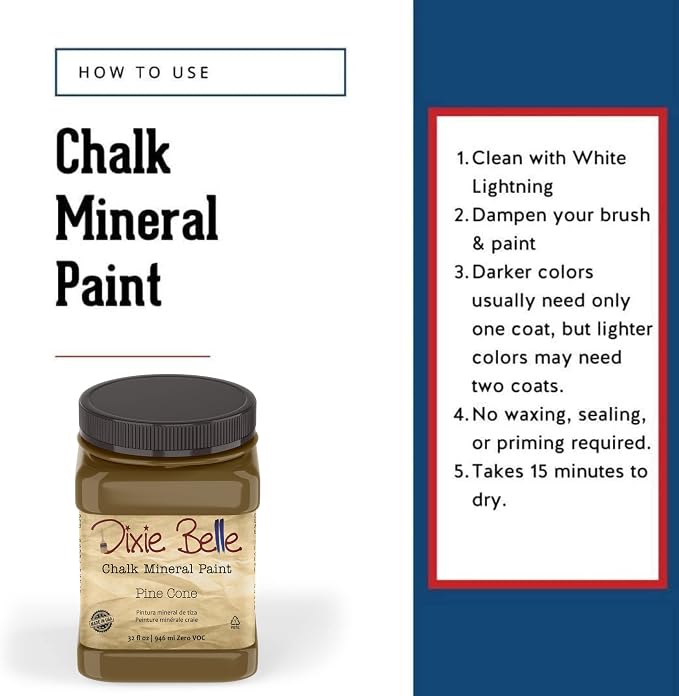 Dixie Belle Paint Company Chalk Finish Furniture Paint - Image 3